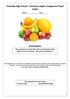 Kirkcaldy High School - Chemistry Higher Assignment Pupil Guide. Antioxidants