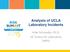Analysis of UCLA Laboratory Incidents. Imke Schroeder, Ph.D. UC Center for Laboratory Safety