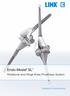 Endo-Model SL. Rotational and Hinge Knee Prosthesis System. Implants & Instruments