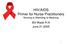 HIV/AIDS Primer for Nurse Practitioners Nursing is Attending to Meaning. Bill Wade R.N June 21,2005.