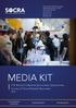 MEDIA KIT. 27th Annual Conference Sponsorship Opportunities. Society of Clinical Research Associates. Clinical Research Certification
