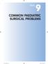 PART COMMON PAEDIATRIC SURGICAL PROBLEMS