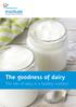 The goodness of dairy