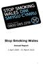 Stop Smoking Wales Annual Report