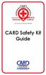 CARD Safety Kit Guide