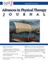 Advances in Physical Therapy