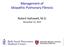 Management of Idiopathic Pulmonary Fibrosis