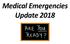 Medical Emergencies Update 2018