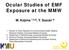Ocular Studies of EMF Exposure at the MMW M. Kojima 1,2,3), Y. Suzuki 4)