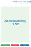 An introduction to TEWV