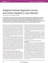 Adaptive immune responses in acute and chronic hepatitis C virus infection David G. Bowen 1 and Christopher M. Walker 1,2
