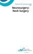 Neurosurgery: Neck Surgery