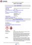 Conforms to OSHA HazCom 2012 & CPR Standards SAFETY DATA SHEET. Section 1: IDENTIFICATION. Caulking (Interior).