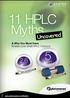Core-Shell Technology. 11 HPLC Myths. Uncovered. & Why You Must Have Kinetex Core-Shell HPLC Columns