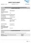 SAFETY DATA SHEET 1. IDENTIFICATION OF THE SUBSTANCE/PREPARATION AND OF THE COMPANY/UNDERTAKING. Arizona Polymer Flooring, Inc.