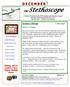 the Stethoscope President s Message Season s Greetings, 7 New Members Wishing All our readers a Very Happy Holiday Season