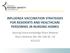 INFLUENZA VACCINATION STRATEGIES FOR RESIDENTS AND HEALTHCARE PERSONNEL IN NURSING HOMES