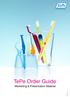 TePe Order Guide. Marketing & Presentation Material OT120068TP