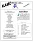 A newsletter publication of Alaska Association of School Business Officials