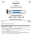 Instructions for Use TRULICITY. dulaglutide solution for injection, for subcutaneous use. 1.5 mg/0.5 ml Single-Use Pen, Once-Weekly
