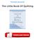 The Little Book Of Quitting PDF