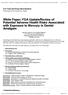 White Paper: FDA Update/Review of Potential Adverse Health Risks Associated with Exposure to Mercury in Dental Amalgam