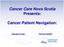 Cancer Care Nova Scotia Presents: Cancer Patient Navigation: