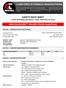 SAFETY DATA SHEET ISSUED SEPTEMBER 2014 (VALID 5 YEARS FROM DATE OF ISSUE) 6040 QUIKCORE SOLDER STICKS Sn60/Pb40