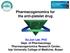 Pharmacogenomics for the anti-platelet drug
