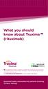 What you should know about Truxima (rituximab)