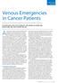 An association between venous thrombosis and