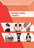 Rehabilitation equipment. Bandage-corsetry products