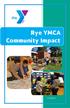 Rye YMCA Community Impact