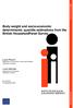 Body weight and socio-economic determinants: quantile estimations from the British HouseholdPanel Survey