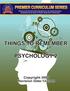 THINGS TO REMEMBER PSYCHOLOGY 2