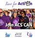 Time for Acti. Join ACS CAN. Lead Handbook