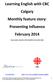 Learning English with CBC Calgary Monthly feature story: Preventing Influenza February 2014