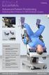 Advanced Patient Positioning Featuring New Products for MIS & Robotic Surgery