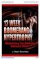 12 Week Boomerang Hypertrophy Maximizing The Anabolic Rebound Effect