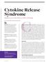 Cytokine Release Syndrome