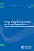 WHO Expert Committee on Drug Dependence. Thirty-ninth report