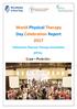 World Physical Therapy Day Celebration Report 2017