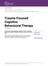 Trauma-Focused Cognitive Behavioural Therapy