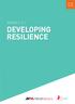 MODULE 2.2 DEVELOPING RESILIENCE