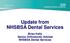 Update from. NHSBSA Dental Services