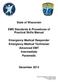 State of Wisconsin. EMS Standards & Procedures of Practical Skills Manual