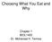 Choosing What You Eat and Why. Chapter 1 BIOL1400 Dr. Mohamad H. Termos