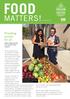 FOOD MATTERS! Providing access for all. Native village benefits from Harvest Share program WINTER 2017