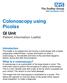 Colonoscopy using Picolax