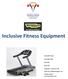 Inclusive Fitness Equipment